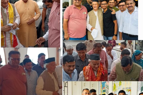 काशीपुर, 07 जुलाई 2025 (समय बोल रहा) — उत्तराखंड के पूर्व मुख्यमंत्री और महाराष्ट्र के पूर्व राज्यपाल भगत सिंह कोश्यारी का आज देहरादून जाते समय काशीपुर के कुंडा क्षेत्र में अल्प विश्राम के दौरान भव्य स्वागत किया गया। वे कुछ देर के लिए रॉयल हवेली में रुके थे, जहां बड़ी संख्या में स्थानीय कार्यकर्ता एवं गणमान्य लोग उनके दर्शन के लिए पहुंचे। इस अवसर पर कार्यकर्ताओं और स्थानीय नेताओं ने उनका पारंपरिक ढंग से फूलमालाओं और अंगवस्त्रों से अभिनंदन किया। कोश्यारी जी ने सभी कार्यकर्ताओं का स्नेहपूर्वक आभार व्यक्त किया और संगठन के प्रति उनके समर्पण और निष्ठा की सराहना की। भाजपा कार्यकर्ताओं ने जताया सम्मान कोश्यारी जी के स्वागत समारोह में भाग लेने वालों में भाजपा के वरिष्ठ कार्यकर्ता, पूर्व सांसद प्रतिनिधि और स्थानीय नेता शामिल थे। मुख्य रूप से उपस्थित लोगों में शामिल थे: पूर्व सांसद प्रतिनिधि रवि साहनी , भाजपा नेता दीपकोश्यारी ,शीतल जोशी,अंकुरकुमार ,हिमांशु शर्मा,राज्य मंत्री अंबिका चौधरी,सुरेश लोहिया ,अनूप सिंह,अभिषेक गोयल, जे.एस. नरूला ,प्रगट सिंह ,आनंद वैश्य ,ईश्वर चंद्र गुप्ता ,बच्चू अरोरा ,अजय शंकर कार्यकर्ताओं ने उन्हें सम्मानित कर उनके योगदान को याद किया और कहा कि कोश्यारी जी का जीवन सभी कार्यकर्ताओं के लिए प्रेरणा का स्रोत है। कोश्यारी का संदेश: "निष्ठा ही संगठन की ताकत है" संक्षिप्त बातचीत में श्री कोश्यारी ने कहा कि कार्यकर्ताओं की निष्ठा और प्रतिबद्धता ही किसी संगठन की असली ताकत होती है। उन्होंने कहा: " आप सभी का समर्पण ही संगठन को मजबूत बनाता है। यह देख कर हर्ष होता है कि कार्यकर्ता अब भी उसी भावना से कार्य कर रहे हैं जैसे पहले किया करते थे।" उन्होंने कार्यकर्ताओं से संगठन के साथ ईमानदारी और अनुशासन से जुड़े रहने का आग्रह किया। सामाजिक सरोकार और सादगी की मिसाल भगत सिंह कोश्यारी का जीवन हमेशा सादगी, पारदर्शिता और राष्ट्रभक्ति से जुड़ा रहा है। चाहे मुख्यमंत्री के रूप में रहा उनका कार्यकाल हो या महाराष्ट्र के राज्यपाल के रूप में निभाई गई जिम्मेदारियाँ, उन्होंने हमेशा लोकहित को प्राथमिकता दी। कोश्यारी जी के इस अनौपचारिक पड़ाव ने यह एक बार फिर स्पष्ट कर दिया कि वे न केवल एक राजनेता हैं, बल्कि जनता के प्रिय जननायक भी हैं। उनका व्यवहार, बोलने का अंदाज और कार्यकर्ताओं से सीधा संवाद लोगों को सहज महसूस कराता है। जनता से जुड़ाव बना रहा अटूट कोश्यारी जी अब सक्रिय राजनीति में नहीं हैं, लेकिन उनका जुड़ाव जनता से आज भी उतना ही प्रबल है। यह बात उनके काशीपुर आगमन पर कार्यकर्ताओं और नागरिकों की भारी उपस्थिति ने सिद्ध कर दी। लोग अपने नेता को देखने और सम्मान देने के लिए स्वयं आगे बढ़कर आए। वर्तमान में भी प्रासंगिक व्यक्तित्व जहां राजनीति में बदलाव और नई पीढ़ी का प्रवेश हो रहा है, वहीं कोश्यारी जैसे वरिष्ठ नेताओं की भूमिका एक मार्गदर्शक के रूप में सामने आती है। उनके अनुभव, विचार और नेतृत्व क्षमता आज भी युवाओं के लिए सीखने योग्य हैं।
