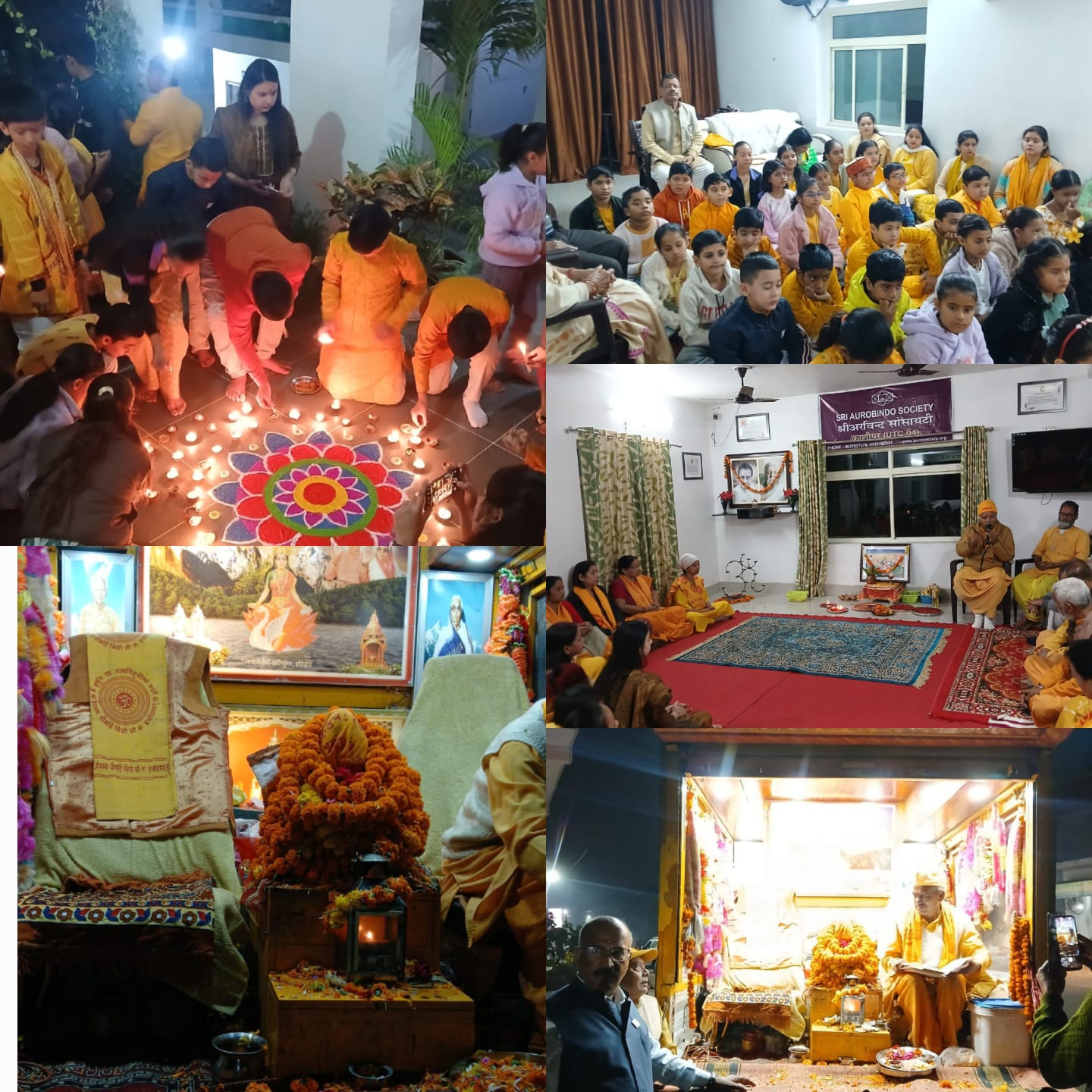 काशीपुर 21 नवंबर 2025 (समय बोल रहा) अरविंदो आश्रम, काशीपुर में आज गायत्री कलश यात्रा का भव्य आगमन हुआ। बड़ी संख्या में श्रद्धालुओं ने पहुँचकर कलश के दर्शन किए, आशीर्वाद लिया और यात्रा का गर्मजोशी से स्वागत किया। यह पावन यात्रा 16 नवंबर को काशीपुर में प्रविष्ट हुई थी और 22 नवंबर को यहाँ से उत्तराखंड के विभिन्न क्षेत्रों के लिए प्रस्थान करेगी। आश्रम परिसर में गायत्री शक्ति पीठ हरिद्वार तथा स्थानीय शक्ति पीठ द्वारा दीप–यज्ञ का आयोजन किया गया, जिसमें भक्तों ने उत्साहपूर्वक भाग लिया। पूरा वातावरण मंत्रोच्चार, भजन और आध्यात्मिक ऊर्जा से भर गया। इस अवसर पर प्रमुख रूप से उपस्थित रहे— हरीश खाती (अध्यक्ष) काशीपुर , अमरनाथ मिश्रा, शिवकांत त्रिपाठी, अशोक छाबड़ा, चौधरी भीम सिंह, वेद प्रकाश कश्यप (ट्रस्टी), आर.एस. नेगी, रवि साहनी डैफोडिल स्कूल का शिक्षण स्टाफ और समस्त गायत्री परिवार। गायत्री कलश यात्रा ने काशीपुर में सद्भाव, संस्कार और आध्यात्मिक एकता का संदेश देकर वातावरण को दिव्य बना दिया।